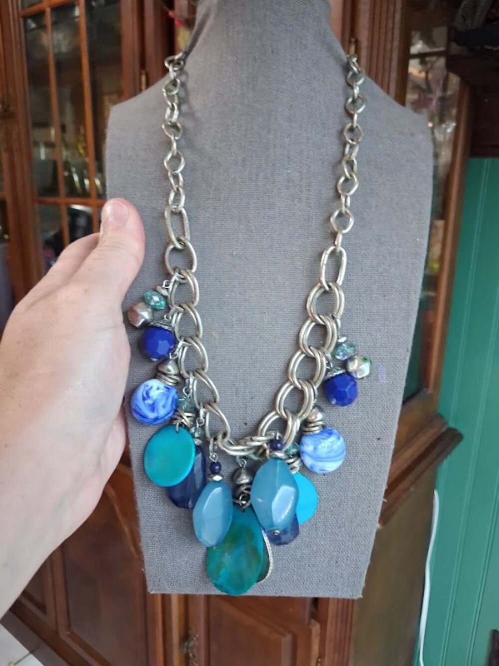 20 inch Ruby Rd Statement necklace